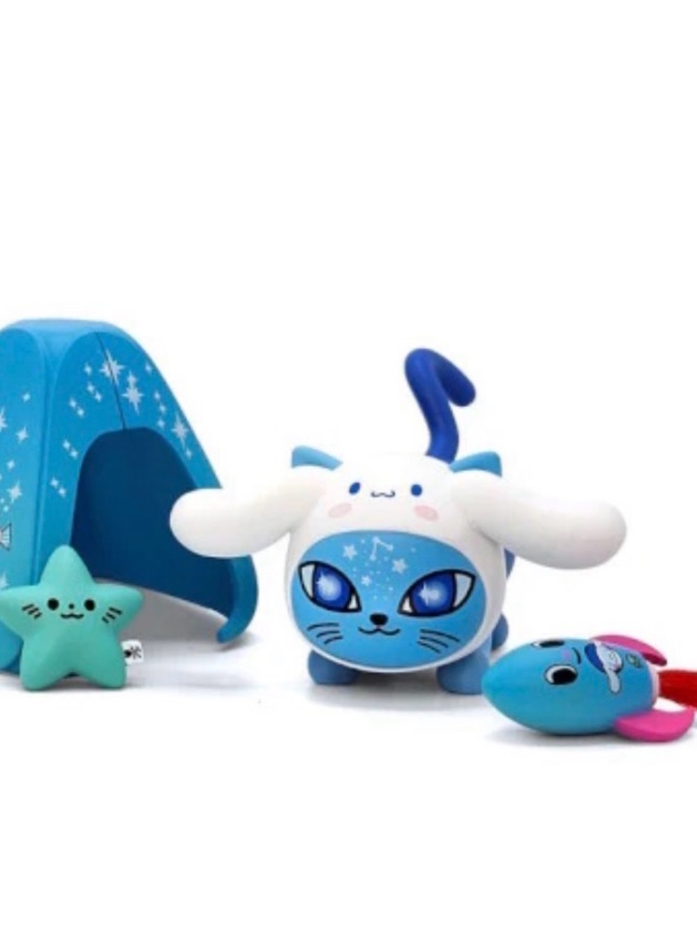 Tokidoki Galactic Cats Cinnamoroll x Sky Kitty Tent + accessories